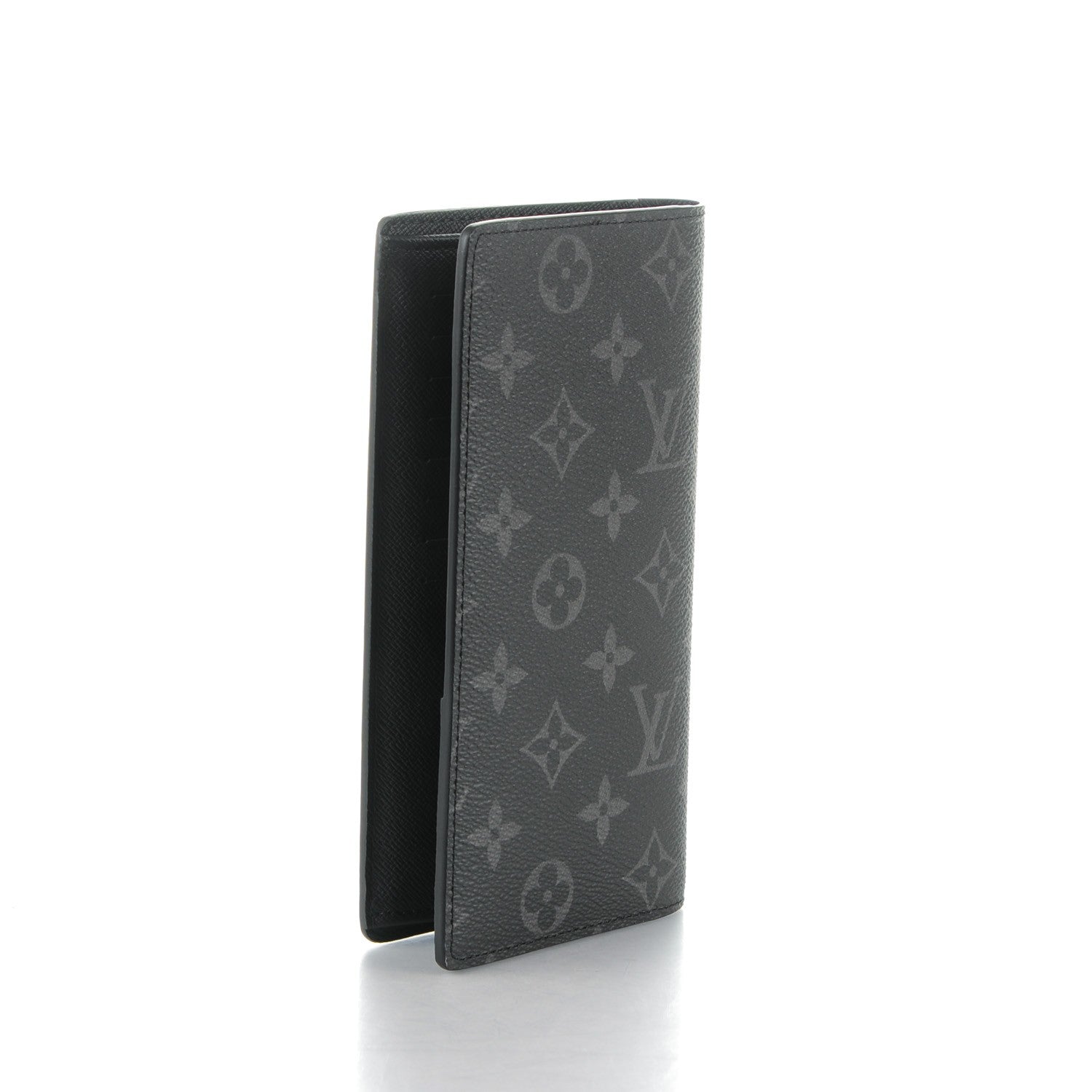 Louis Vuitton Monogram Eclipse Brazza Wallet 3 of 7