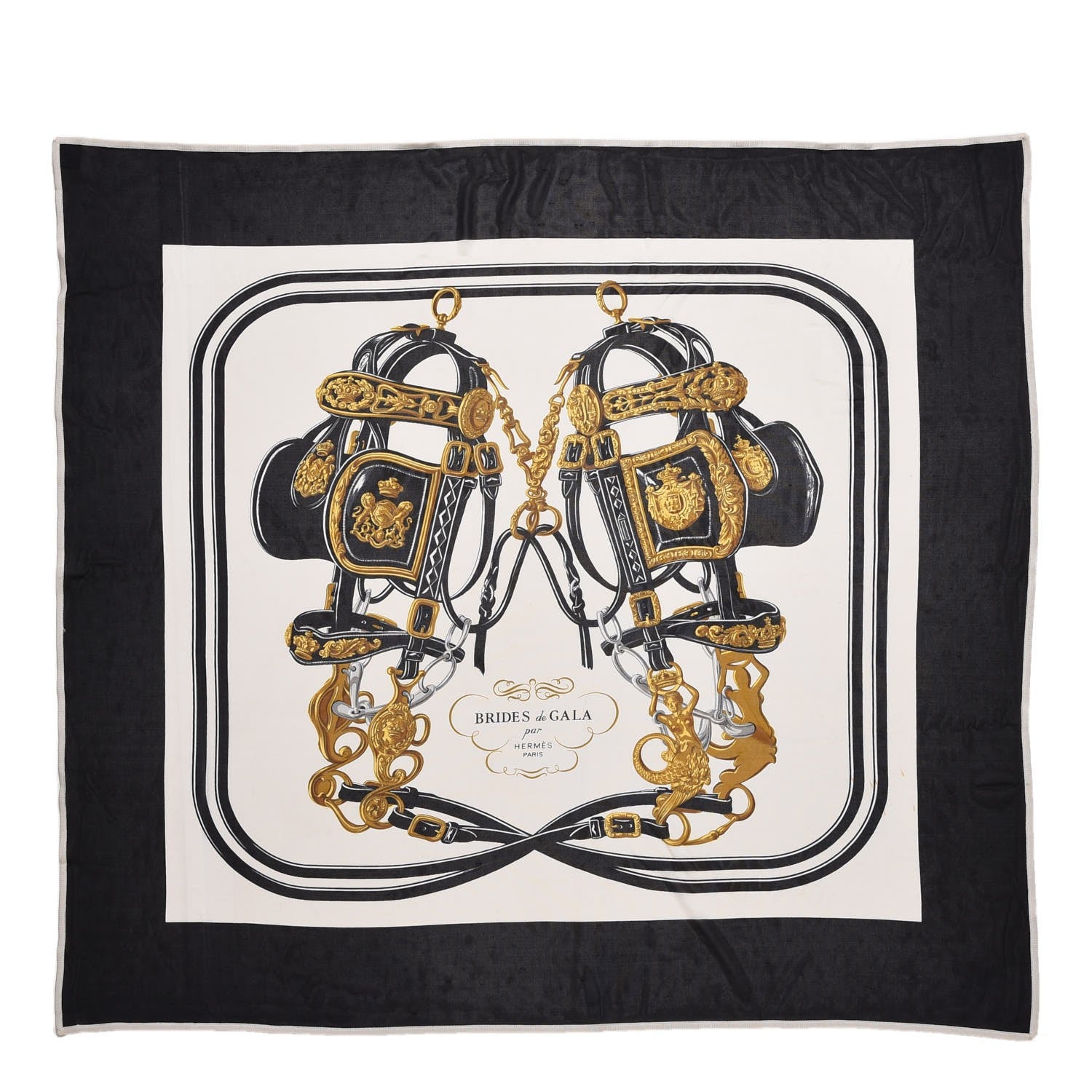Hermes Silk Brides De Gala Scarf 90 1 of 9