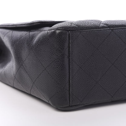 Chanel Caviar Quilted Maxi Single Flap Black 9 of 12