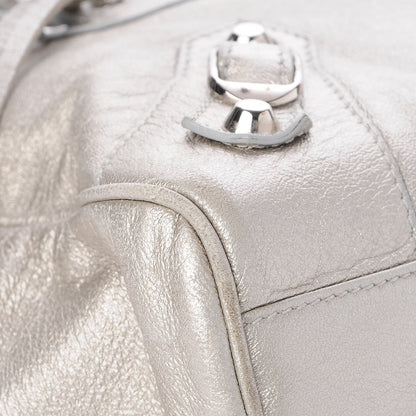 Balenciaga Agneau Classic Hardware Box Bag Silver Hardware 8 of 12