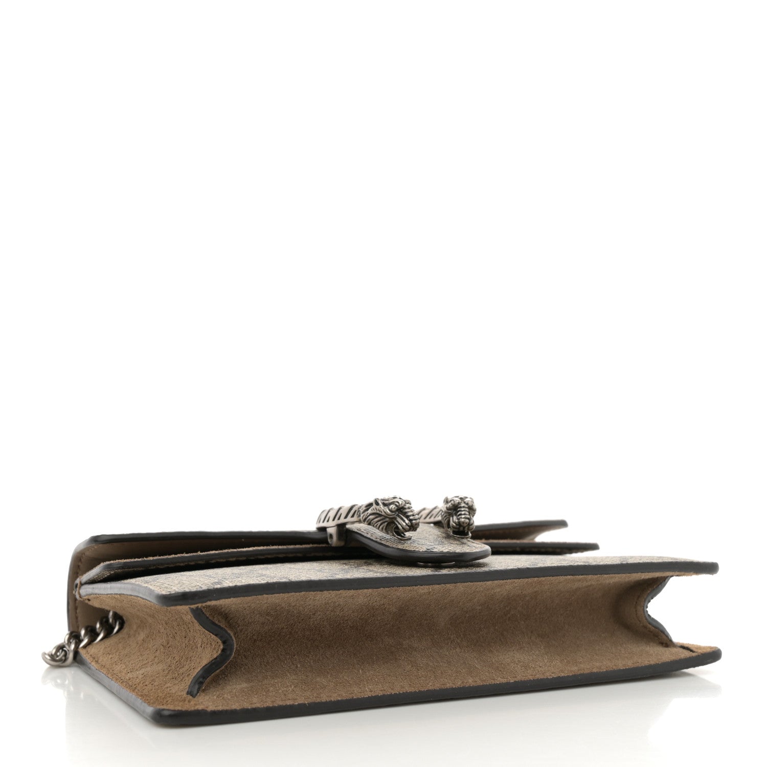 Gucci GG Supreme Monogram Super Mini Dionysus Shoulder Bag Taupe 4 of 11