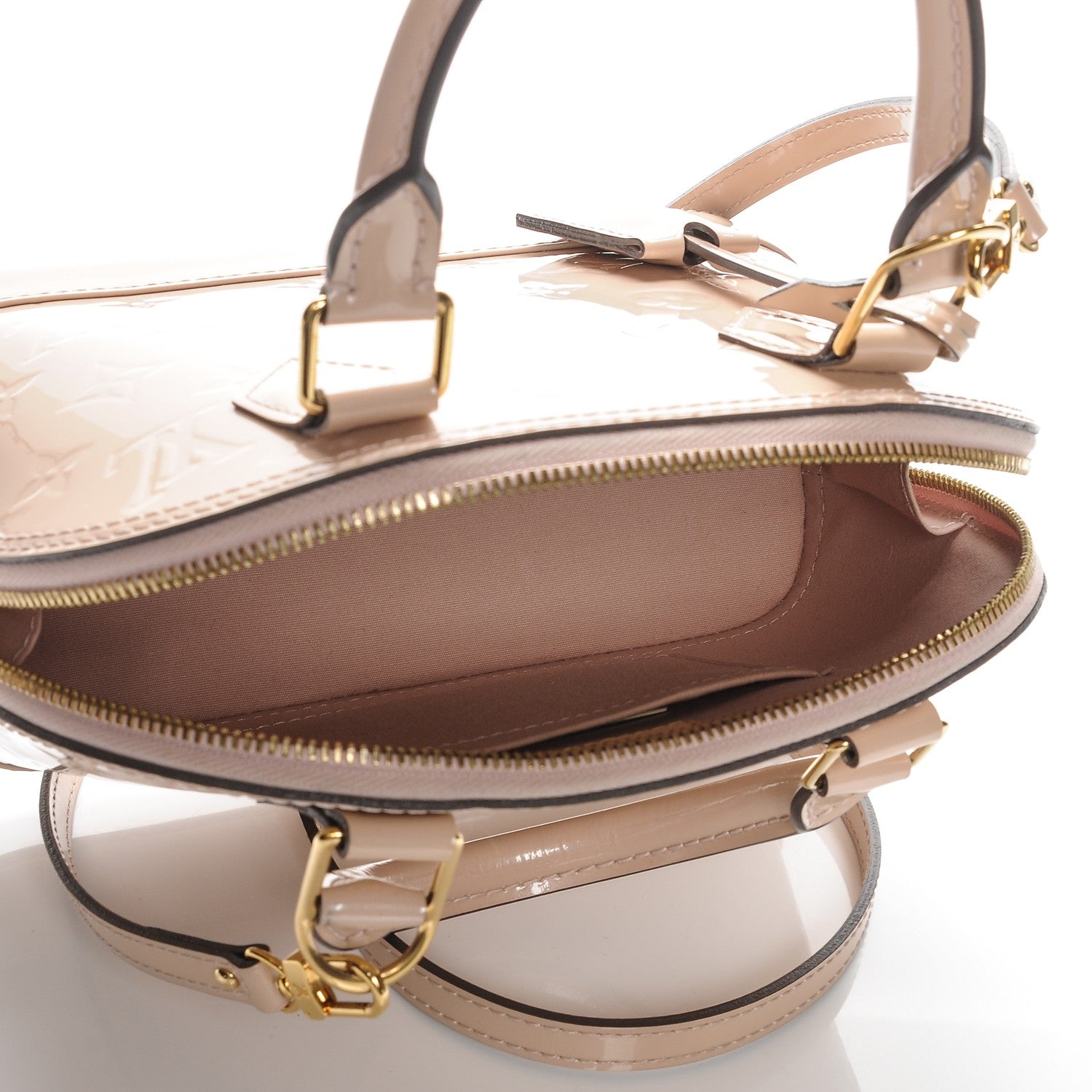 Louis Vuitton Vernis Alma BB Rose Angelique 5 of 6
