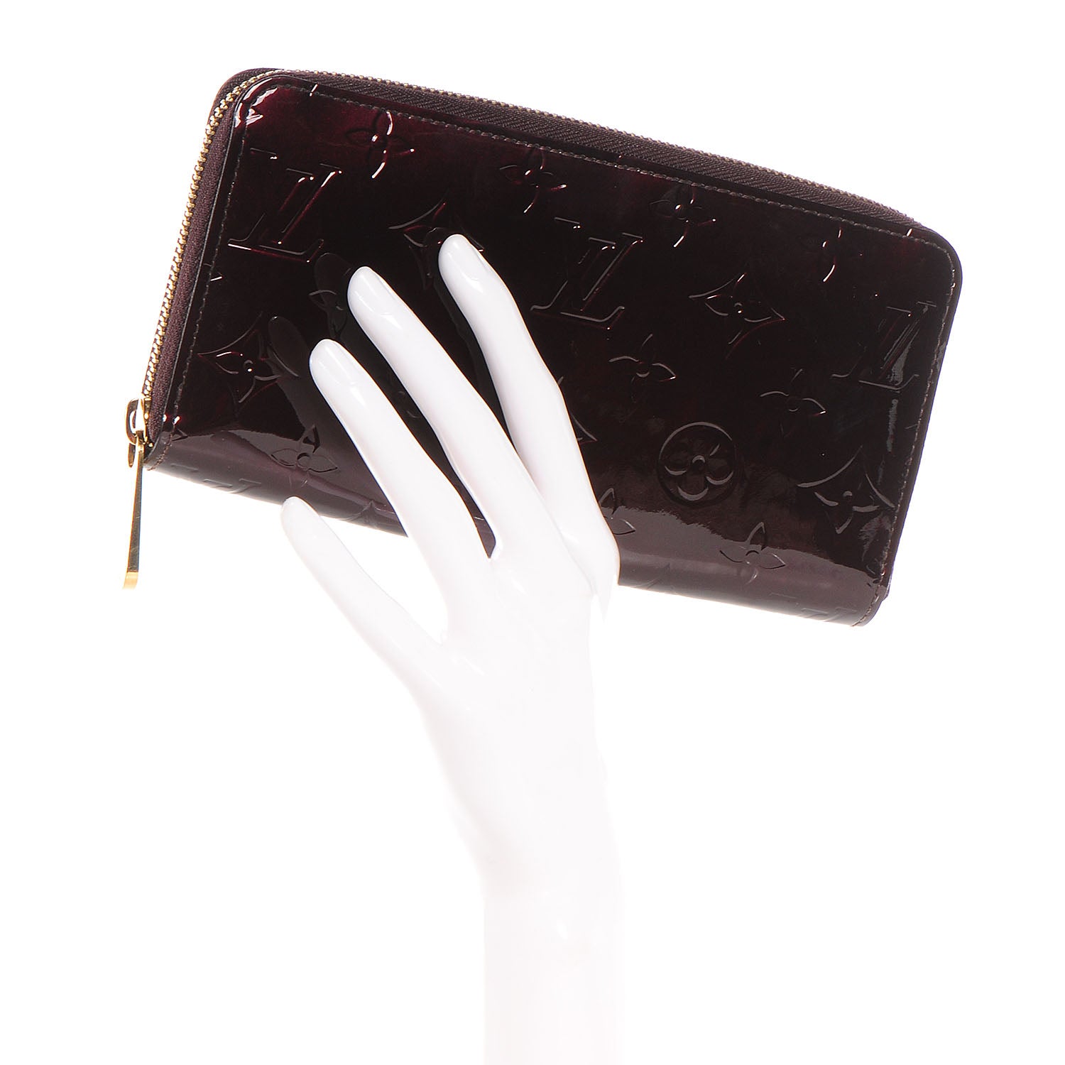 Louis Vuitton Vernis Zippy Wallet Amarante 2 of 7