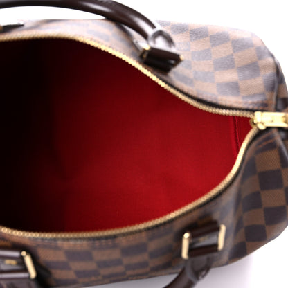 Louis Vuitton Damier Ebene Speedy 30 4 of 14