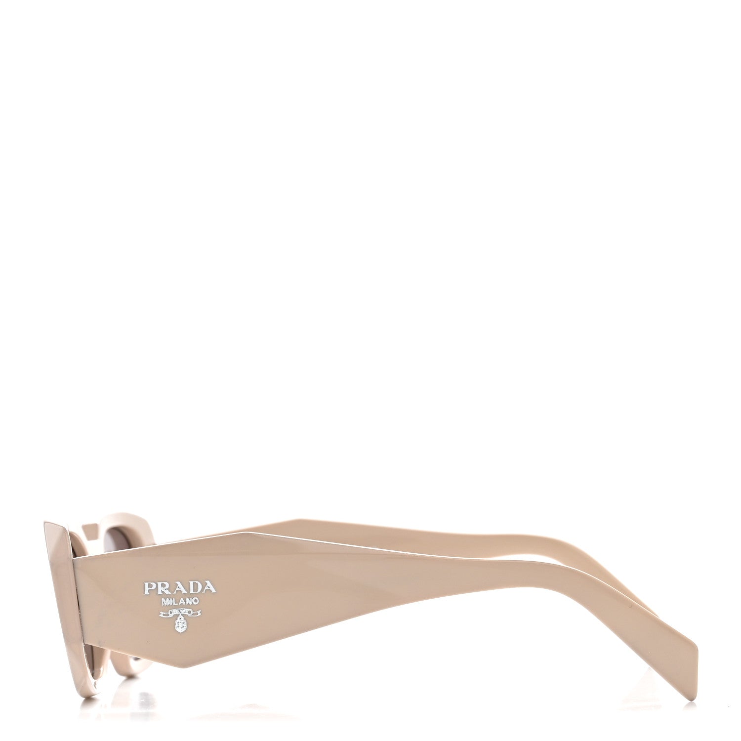 Prada Acetate Symbole Sunglasses SPR 17W Plum Beige 3 of 7