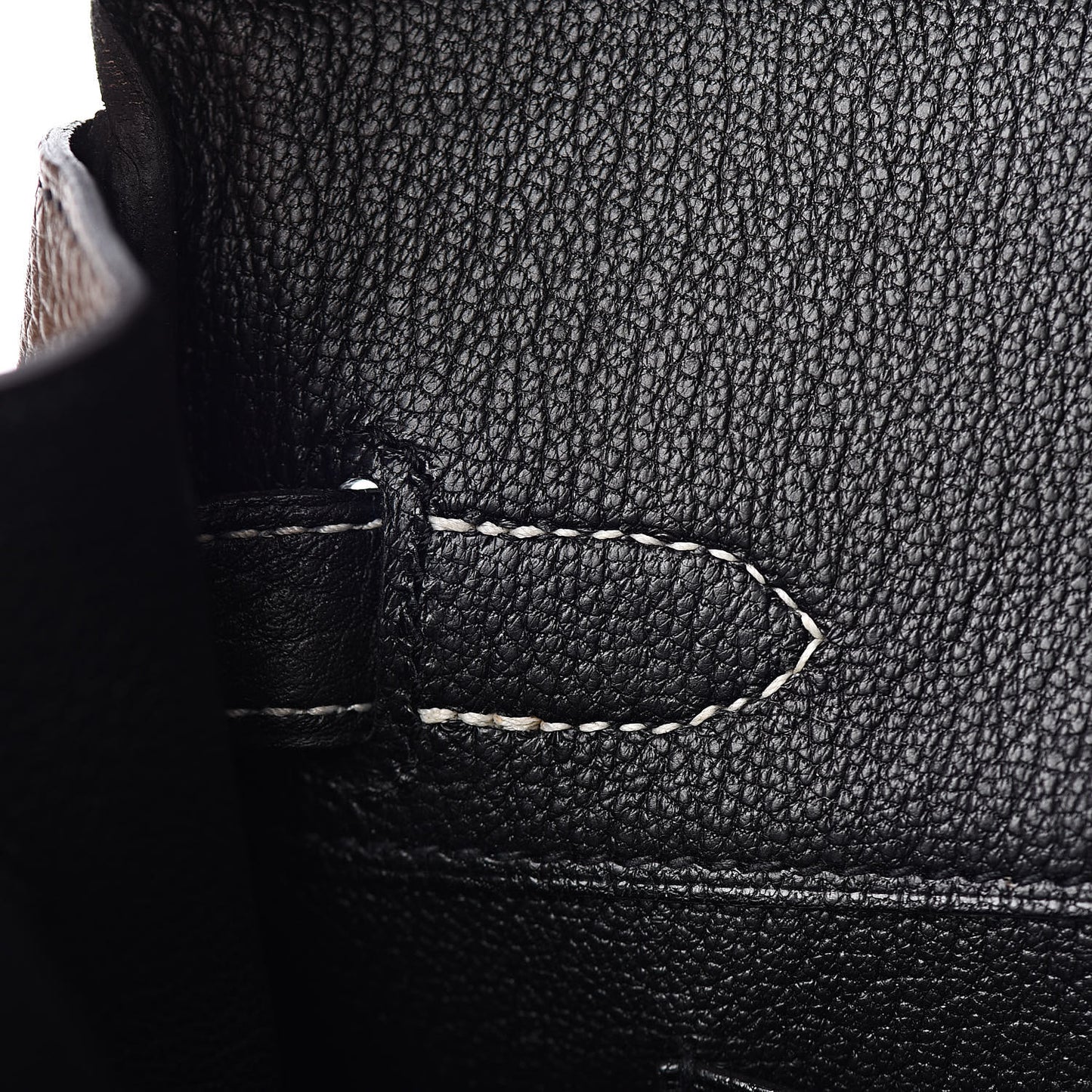 Togo Horseshoe Birkin 30 Black Etoupe