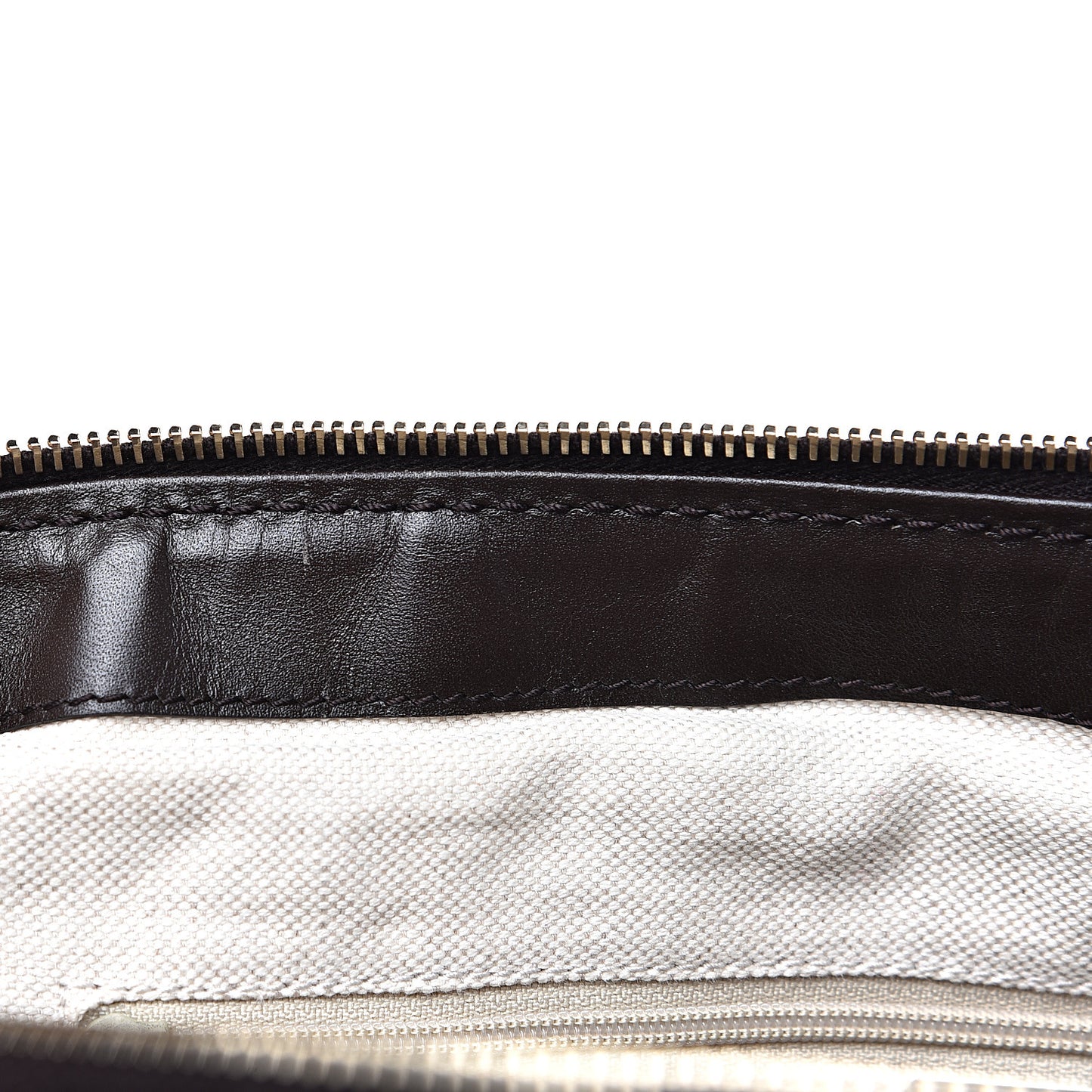 Monogram Large Sukey Top Handle Bag Beige Dark Brown