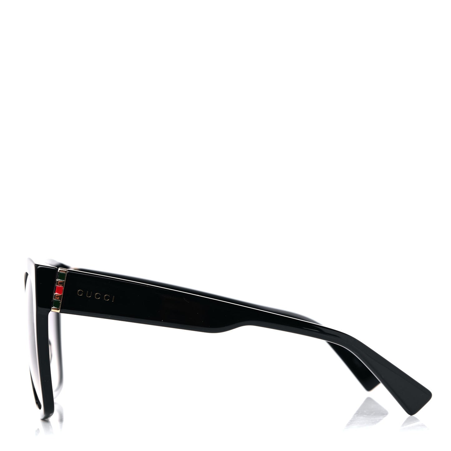 Acetate Square Frame Sunglasses GG0459S Black