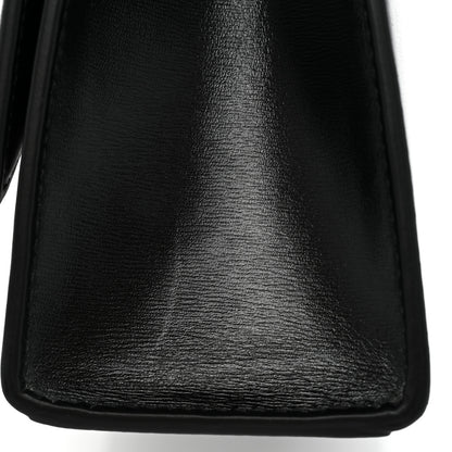 Balenciaga Shiny Box Calfskin Strass Hourglass Top Handle Bag XS Black 11 of 12