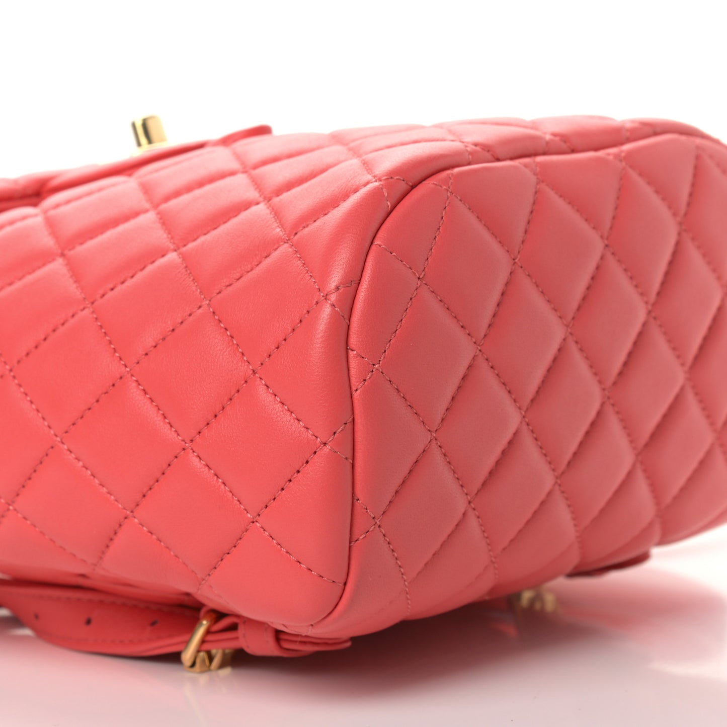 Lambskin Quilted Mini Urban Spirit Backpack Pink