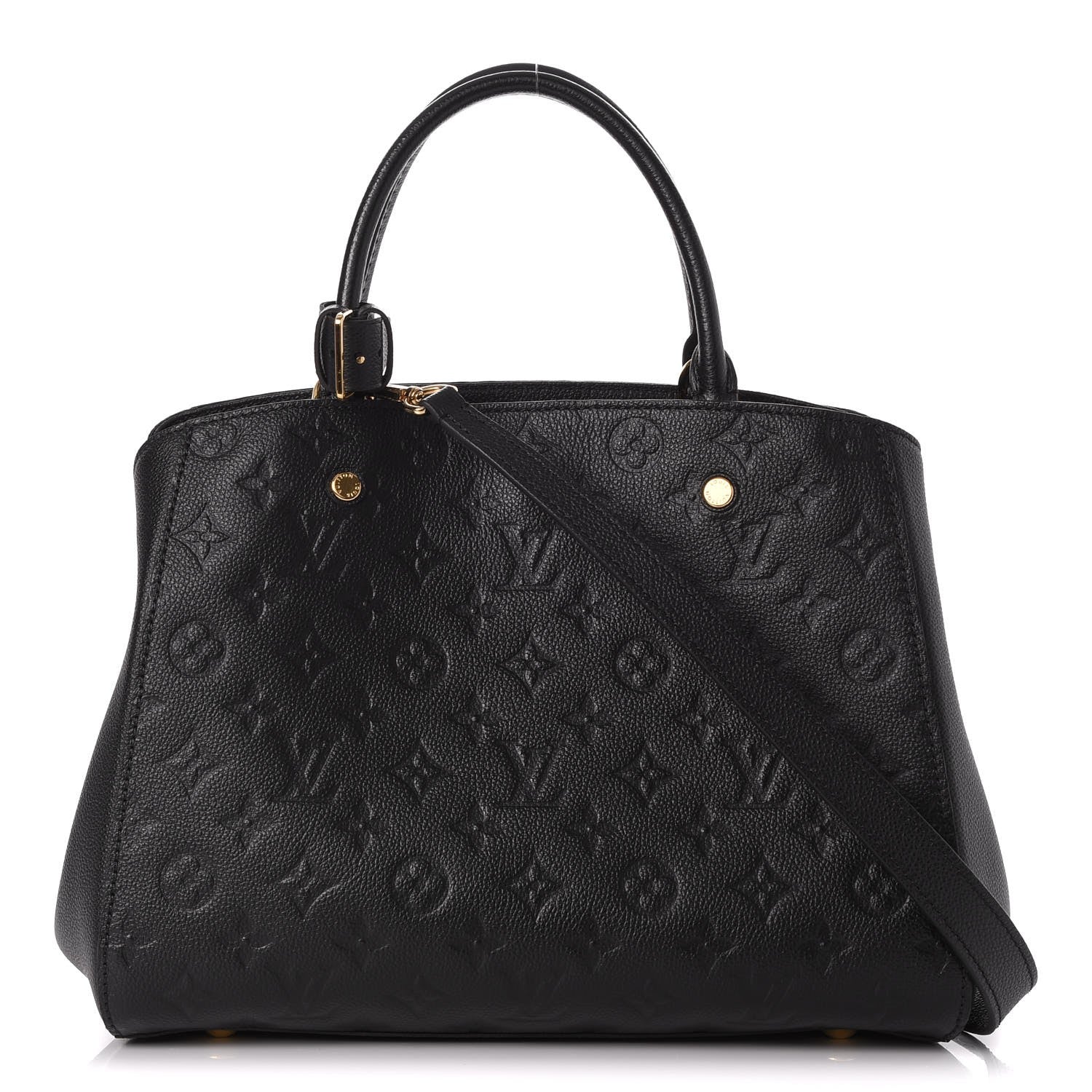 Louis Vuitton Empreinte Montaigne MM Black 1 of 8