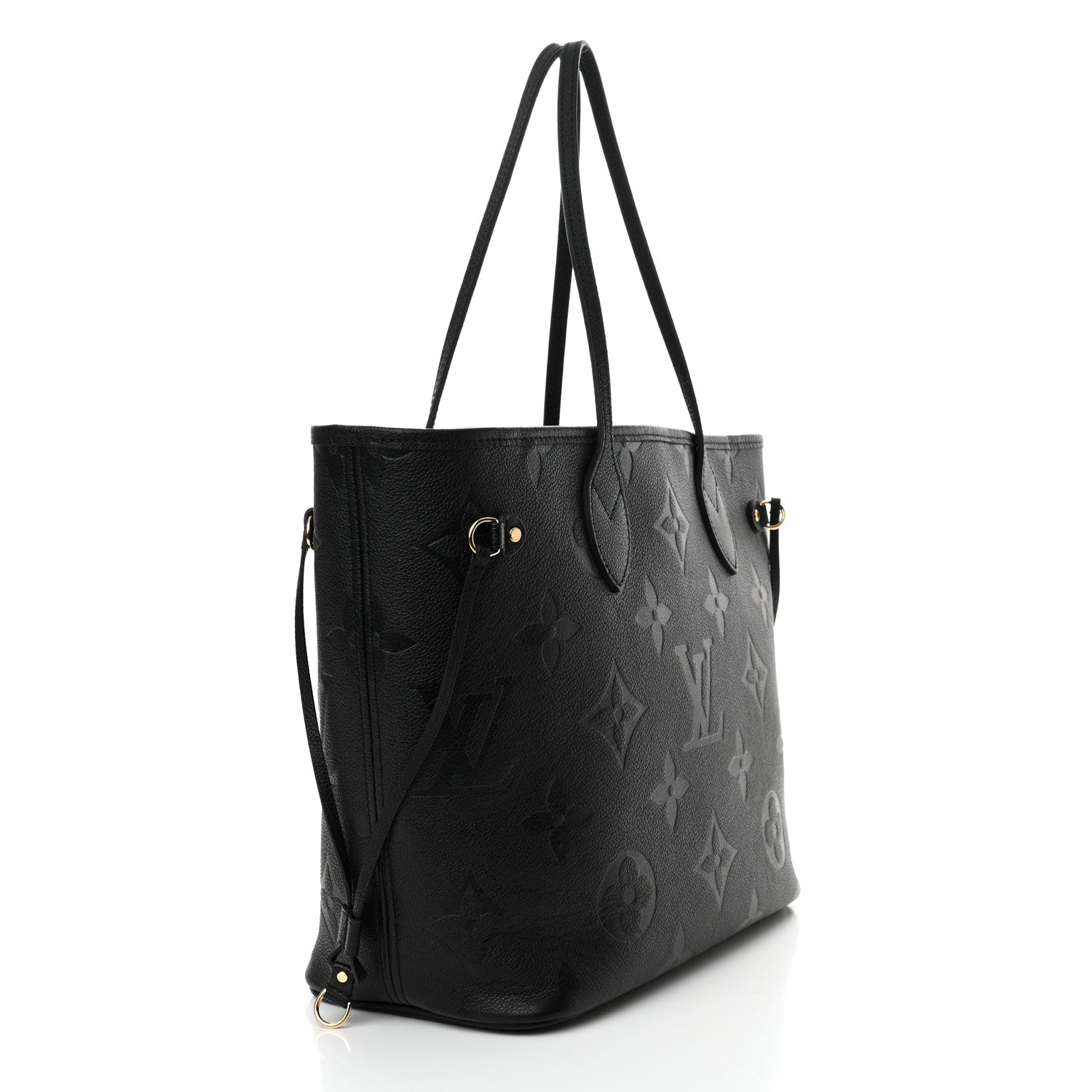 Louis Vuitton Empreinte Monogram Giant Neverfull MM Black 4 of 10