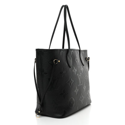Louis Vuitton Empreinte Monogram Giant Neverfull MM Black 4 of 10
