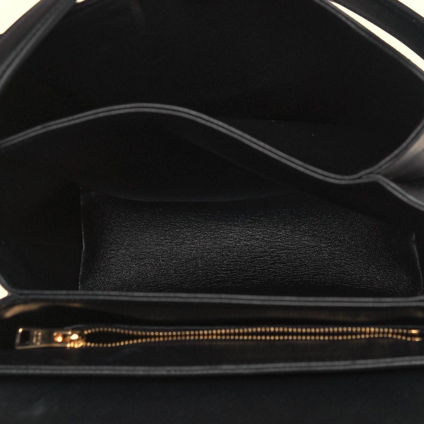 New Calfskin Medium Ingrid Top Handle Bag Black