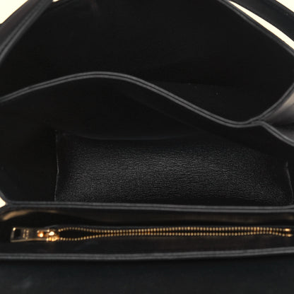 Prada New Calfskin Medium Ingrid Top Handle Bag Black 4 of 18