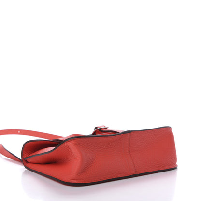 Hermes Taurillon Clemence Halzan 25 Rose Texas 6 of 17