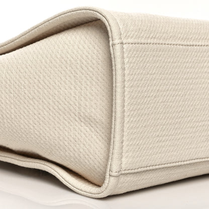 Chanel Mixed Fibers Small Deauville Tote White 5 of 11