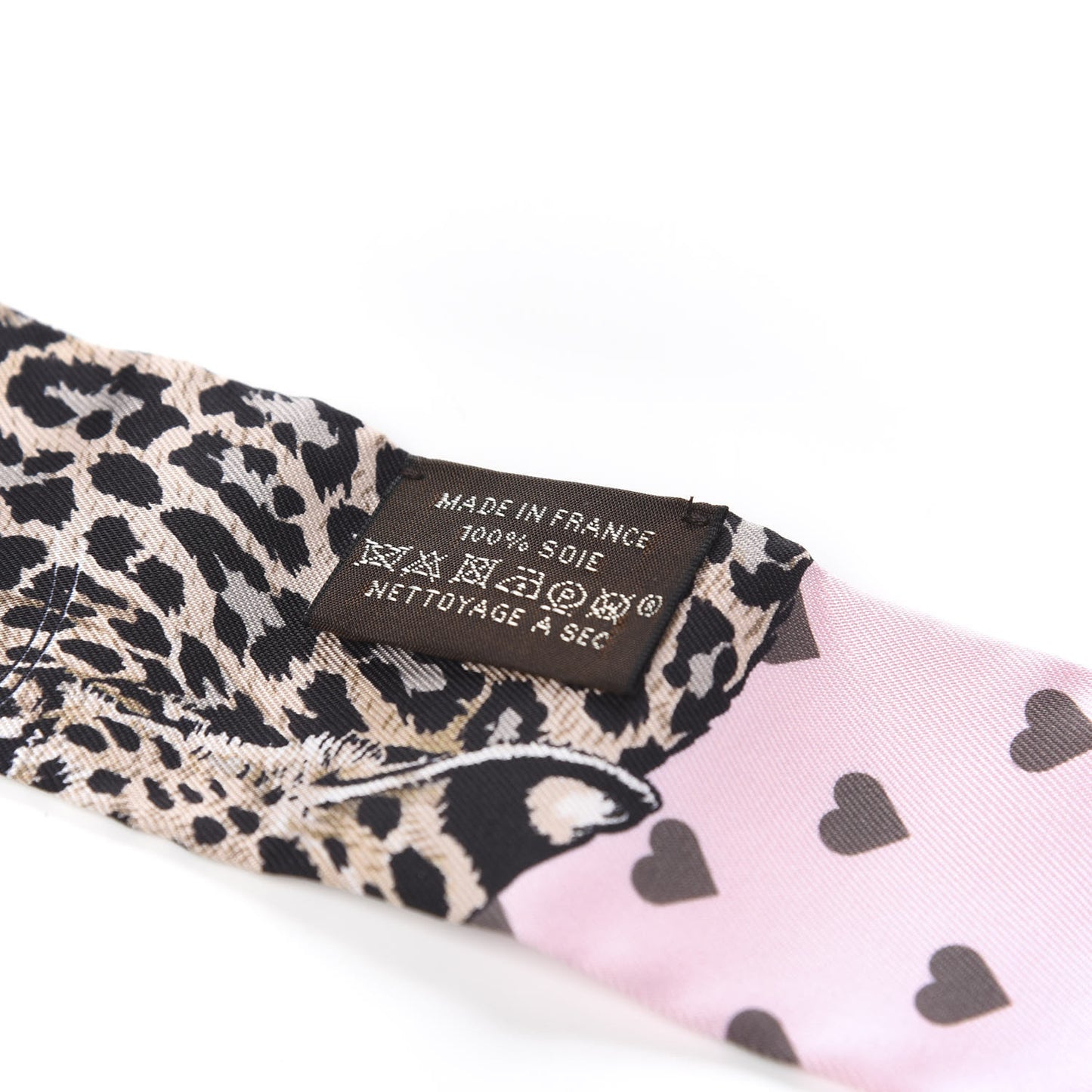 Silk Jungle Love Love Twilly Rose Pale Etoupe
