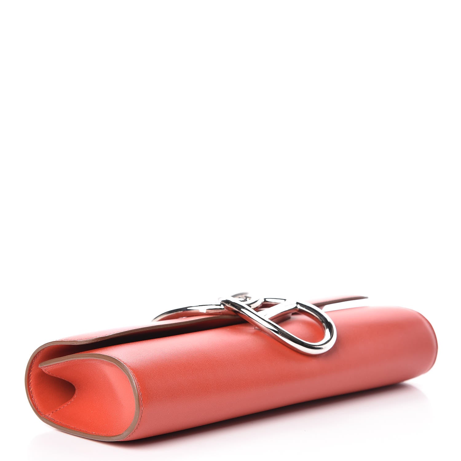 Hermes Tadelakt Egee Clutch Sanguine 4 of 11