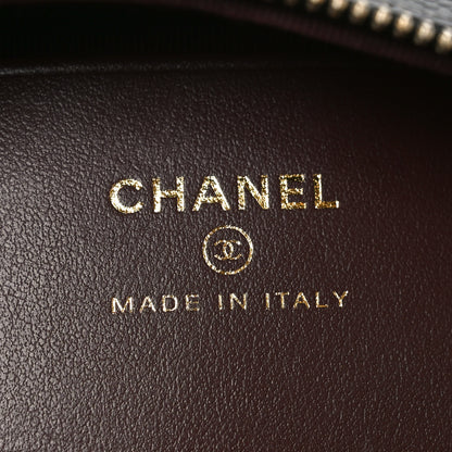 Chanel Caviar Quilted Barrel Clutch With Chain Black 6 of 10
