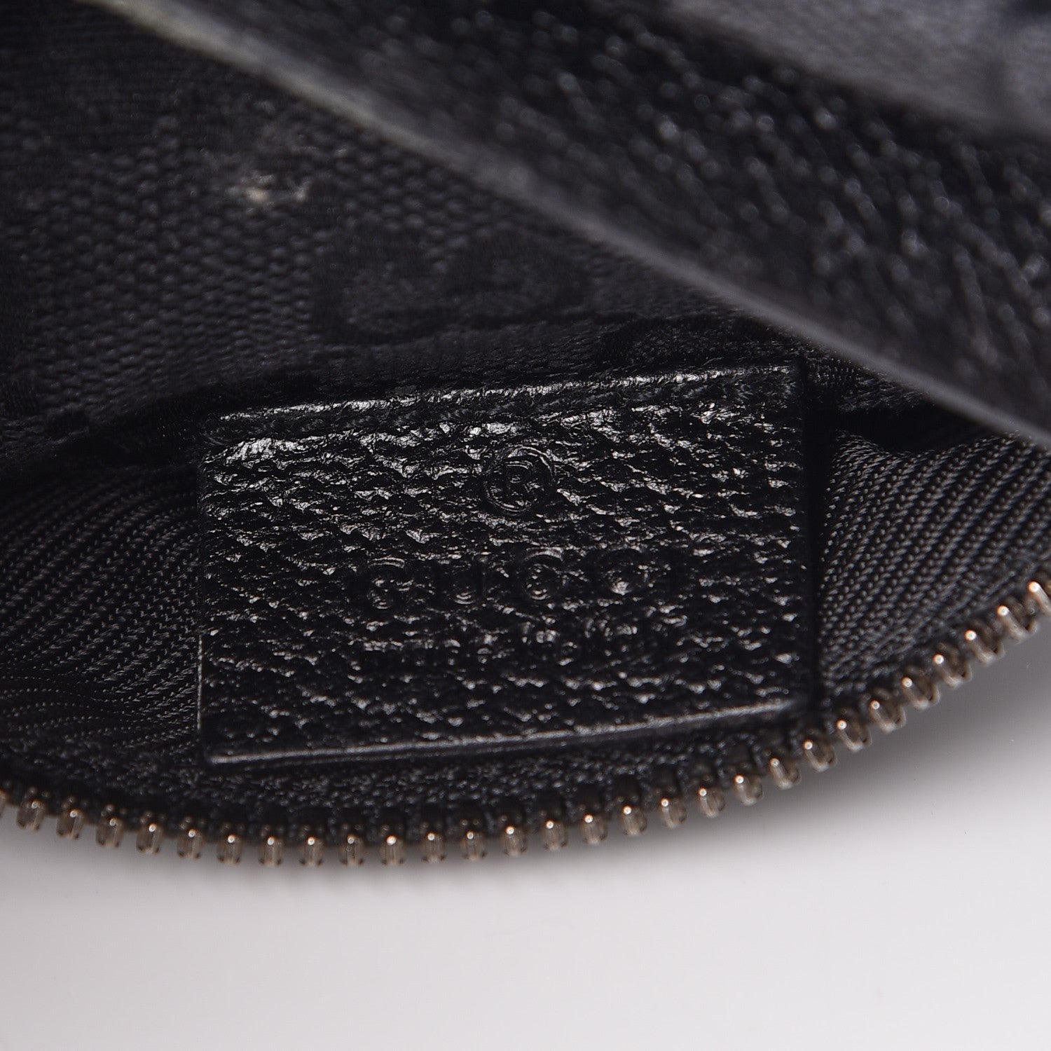 Gucci GG Monogram Double Pocket Belt Bag Black 6 of 7