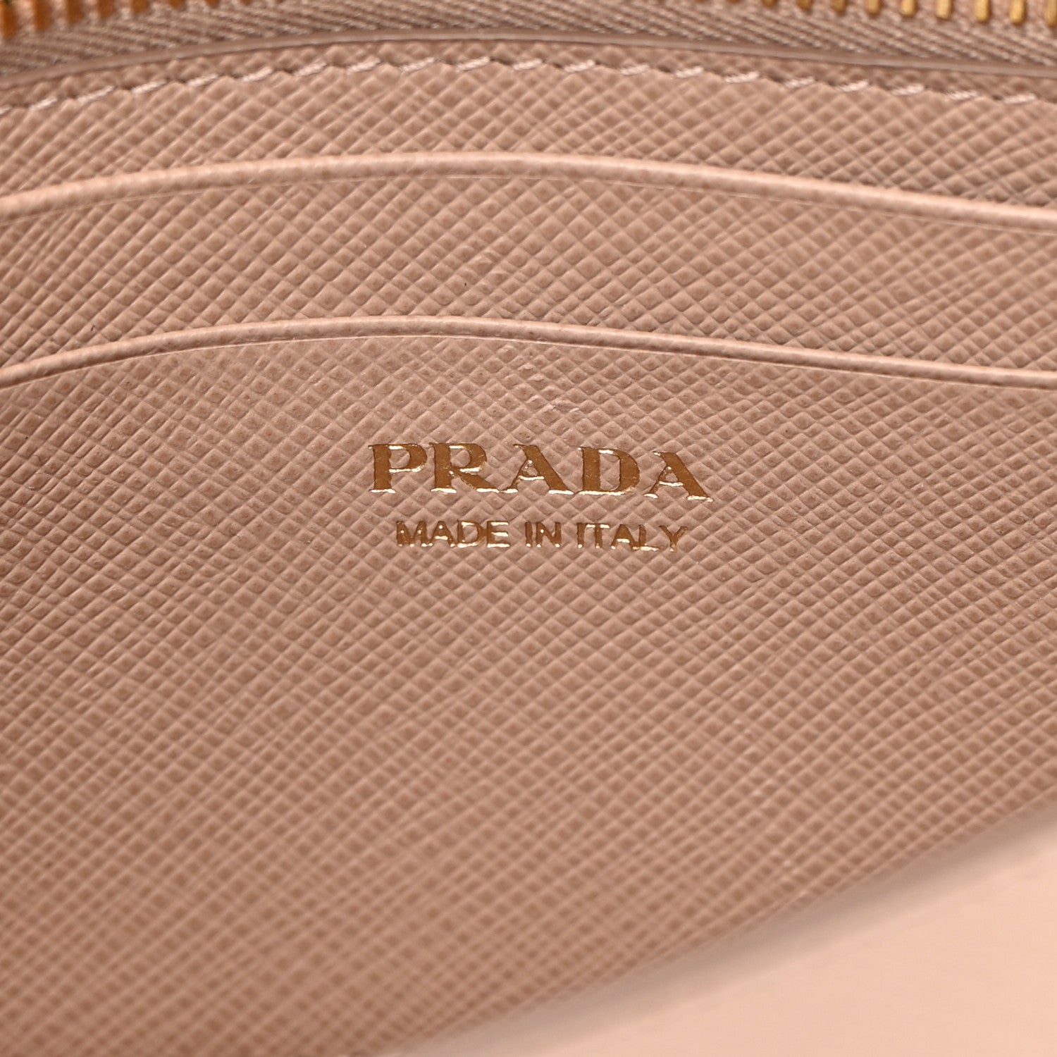 Prada Saffiano Metal Mini Crossbody Bag Cipria 6 of 13