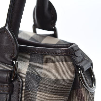Burberry Smoked Check Small Northfield Tote Black 10 of 10