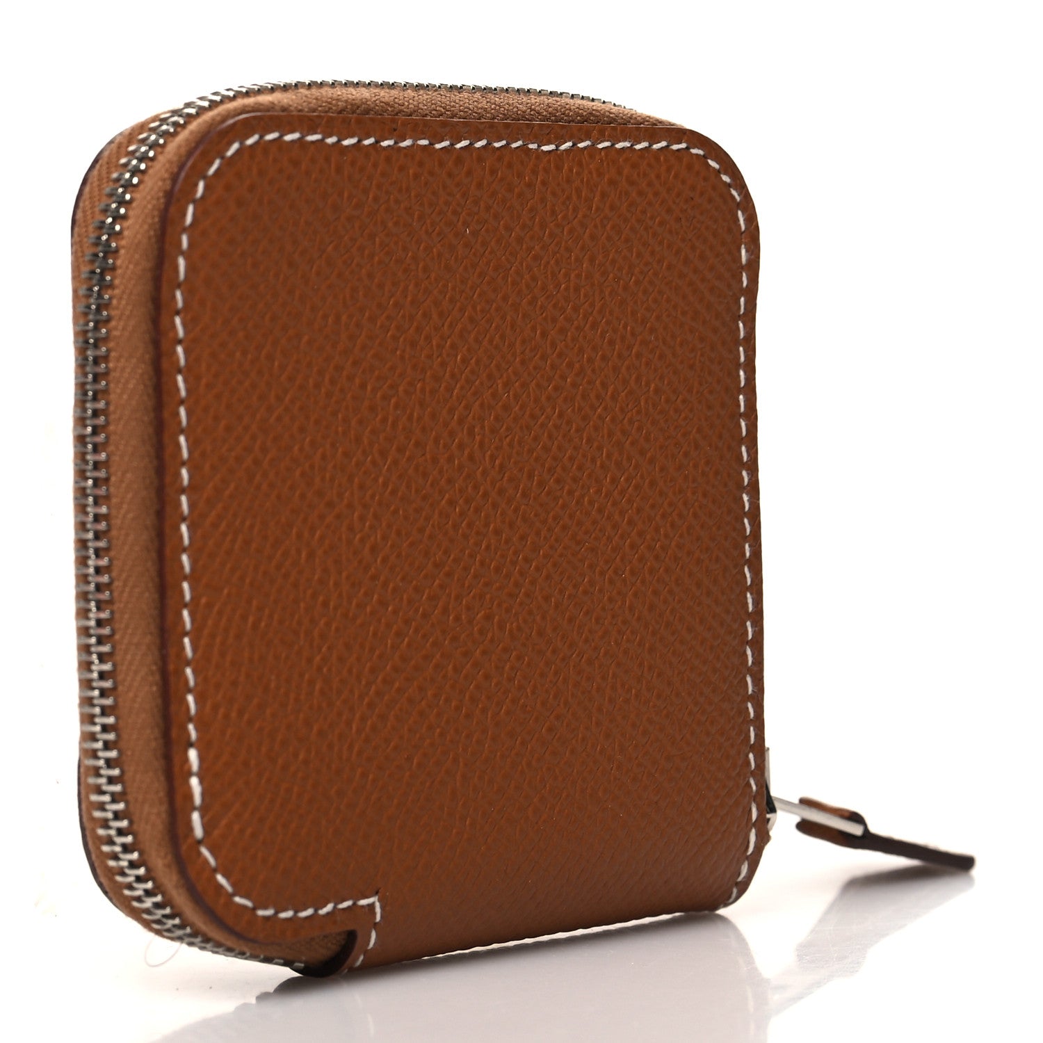 Hermes Epsom Silk'in Coin Purse Gold 3 of 8