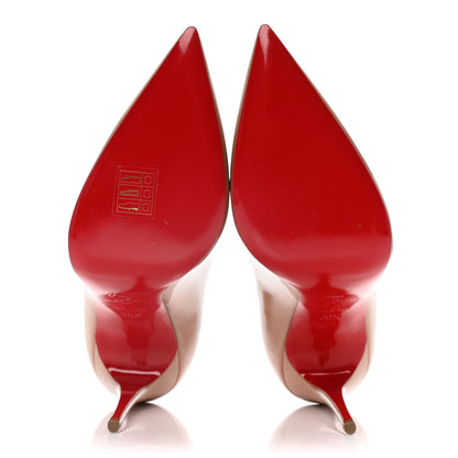 Christian Louboutin Patent So Kate 100 Pumps 36.5 Nude 7 of 14
