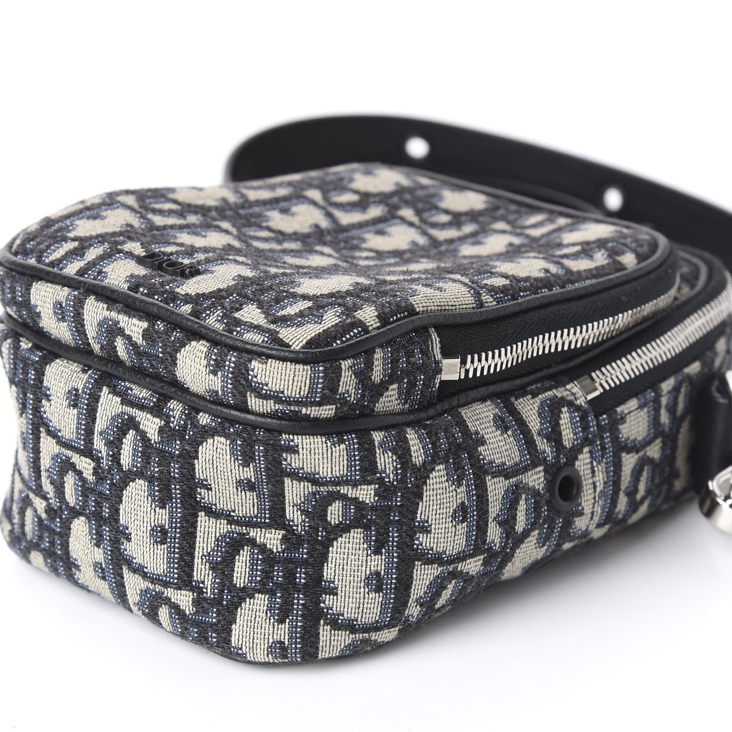 Oblique Crossbody Bag Blue