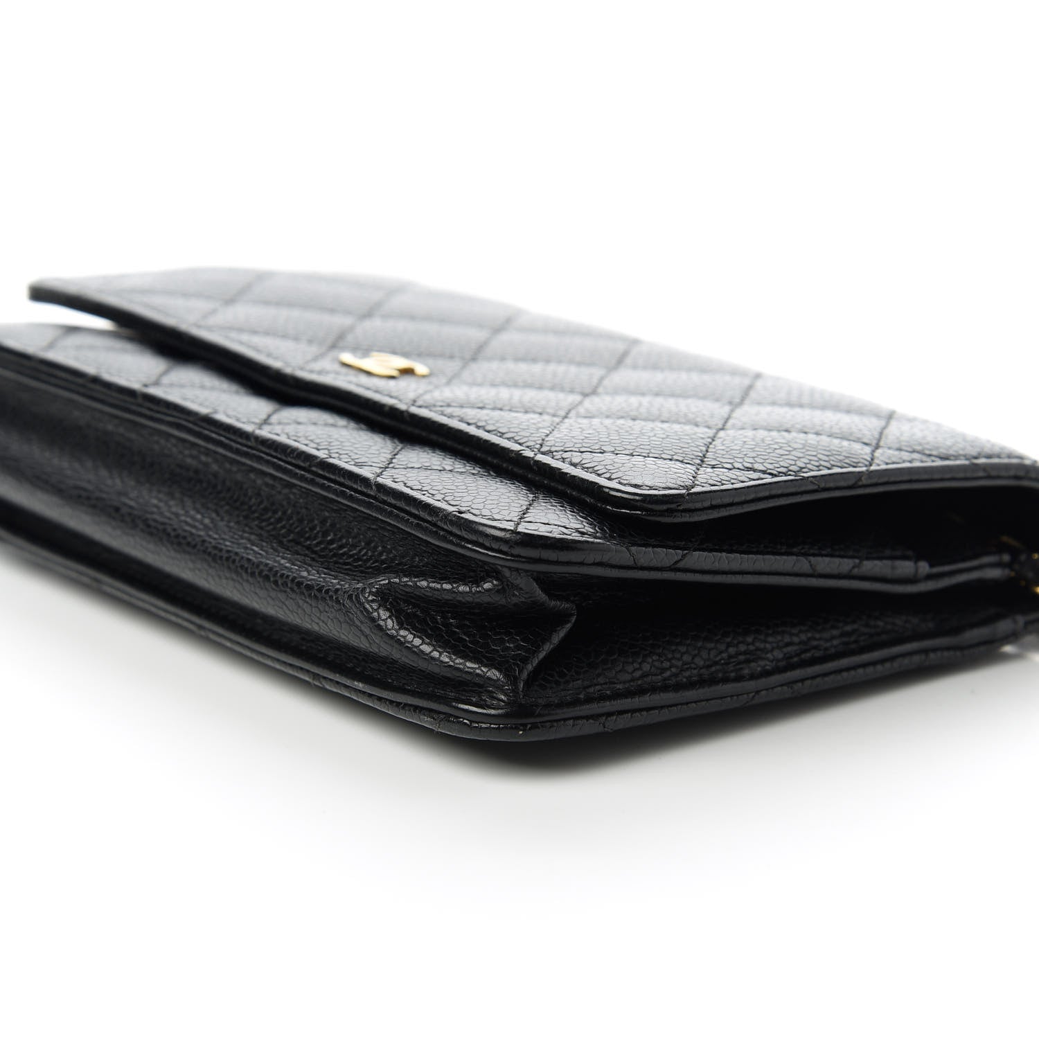 Chanel Caviar Quilted Wallet On Chain WOC Black 7 of 12