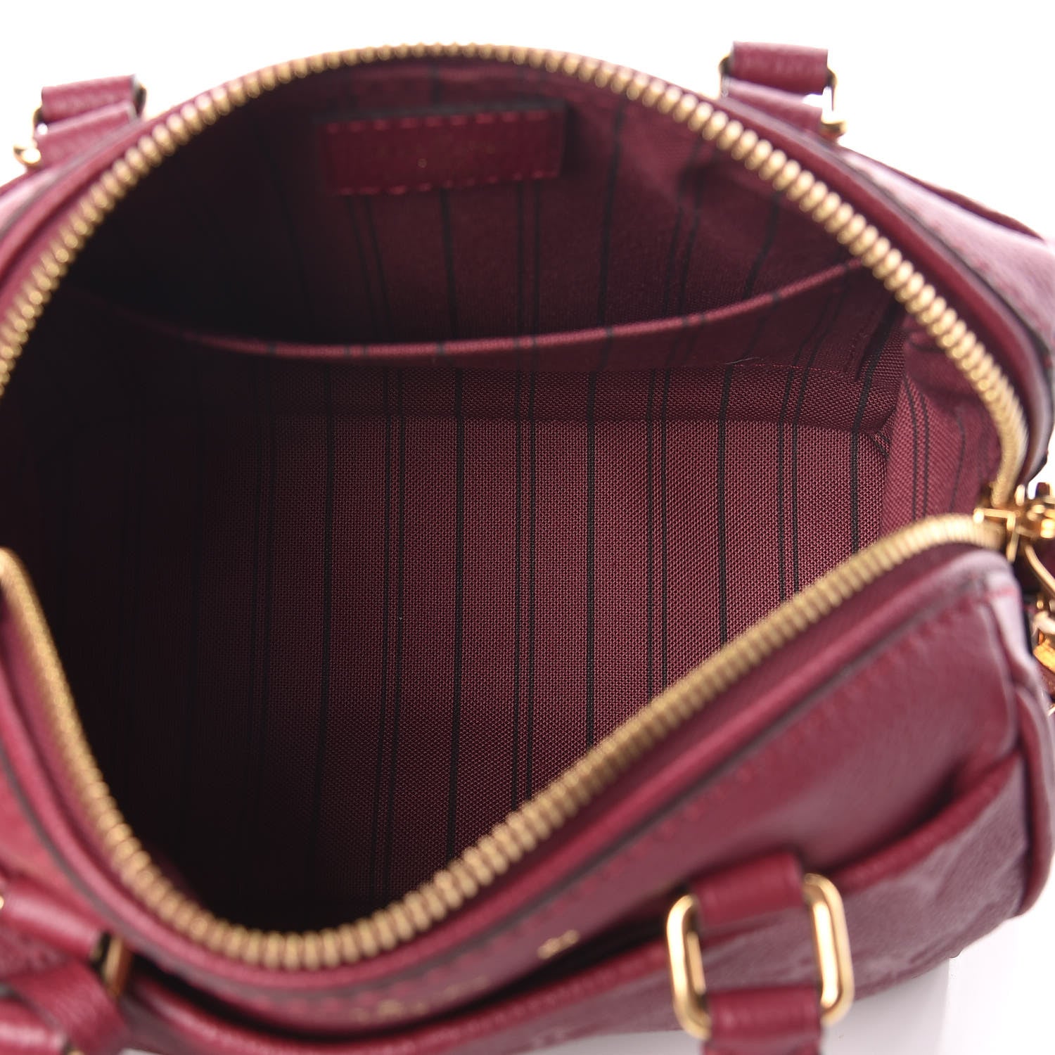 Louis Vuitton Empreinte Speedy Bandouliere 20 NM Raisin 5 of 9