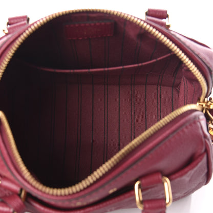 Louis Vuitton Empreinte Speedy Bandouliere 20 NM Raisin 5 of 9