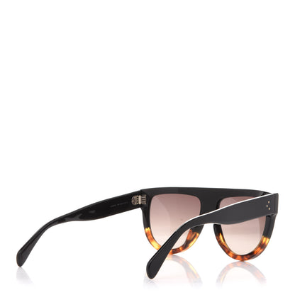 Celine Shadow Sunglasses CL 4001IN Black Havana 4 of 8