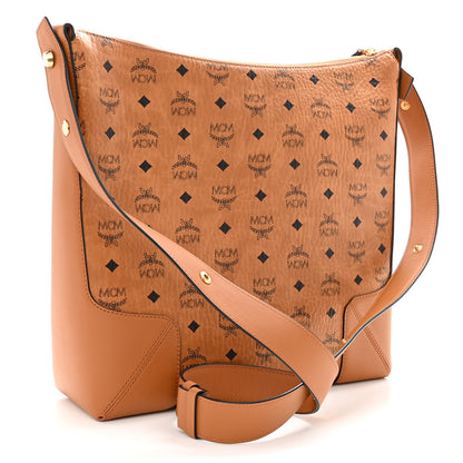 MCM Visetos Large Klara Hobo Cognac 2 of 8