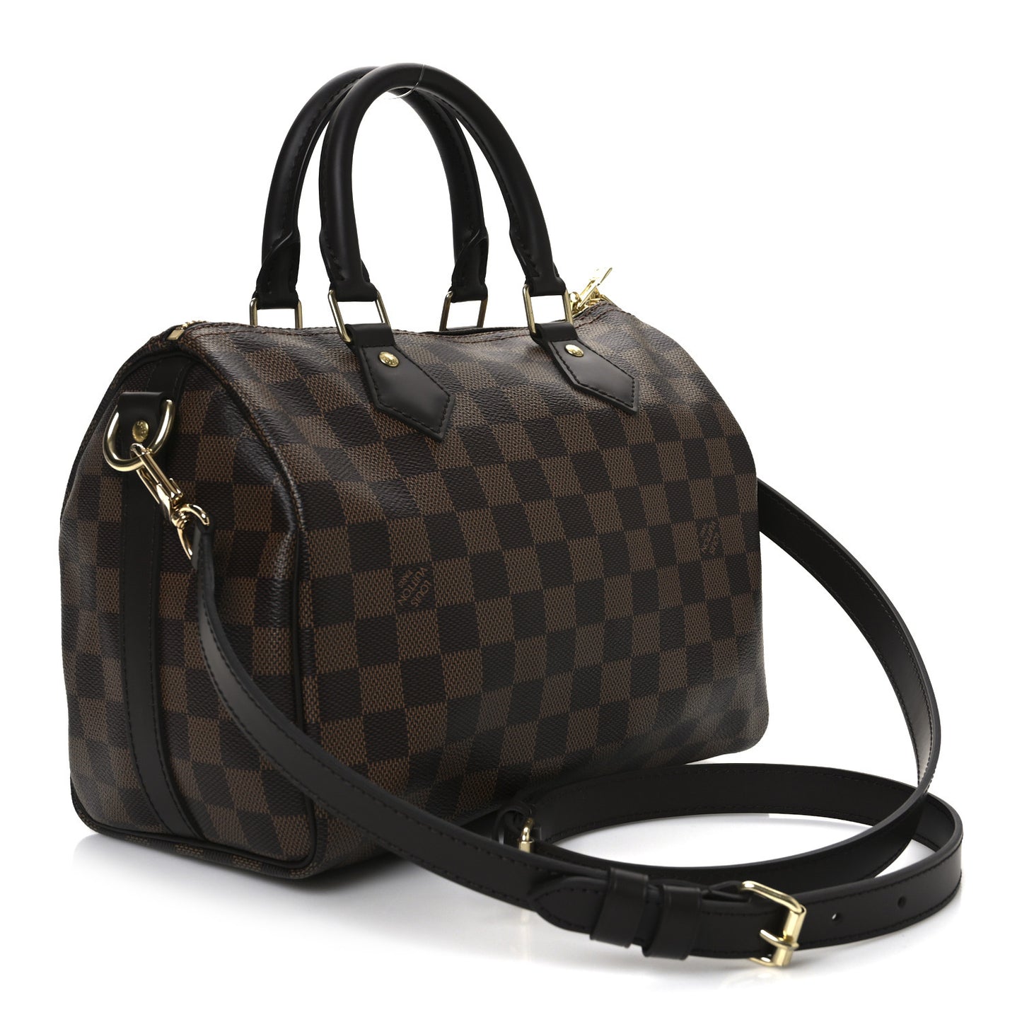 Damier Ebene Speedy Bandouliere 25