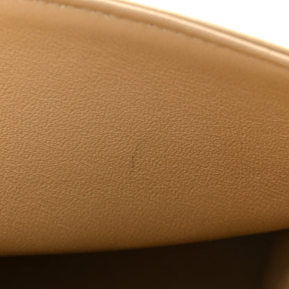 Chanel Lambskin Quilted Small Double Flap Beige 12 of 13