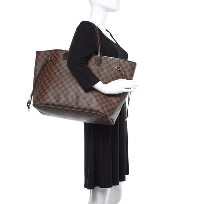 Louis Vuitton Damier Ebene Neverfull GM 2 of 16