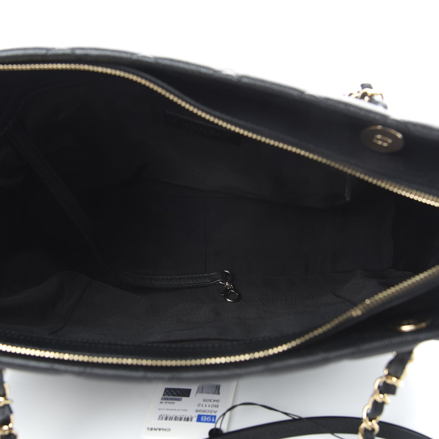 Chanel Caviar Quilted Rolled Up Tote Black 5 of 11