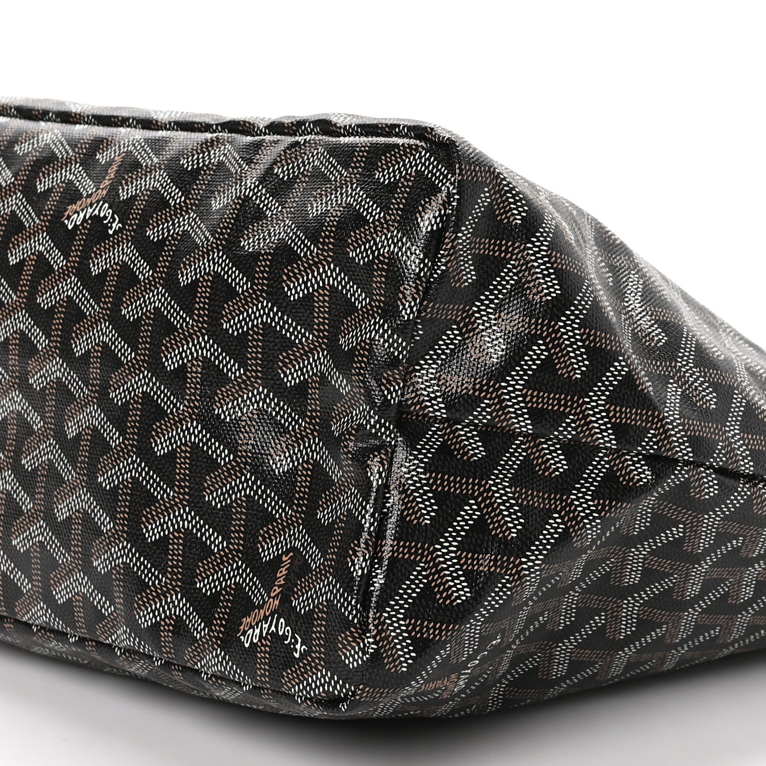 Goyard Goyardine Saint Louis PM Black Gold 11 of 11