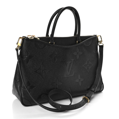 Louis Vuitton Empreinte Monogram Giant Trianon MM Black 3 of 8