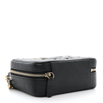 Chanel Caviar Quilted CC Filigree Vanity Clutch With Chain Black 4 of 12