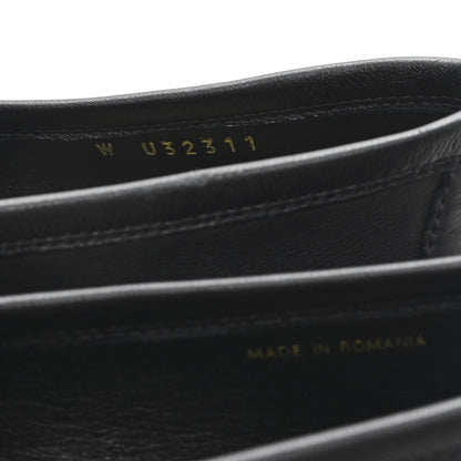 Chanel Lambskin Womens Stitched CC Loafers 38 Black 9 of 9