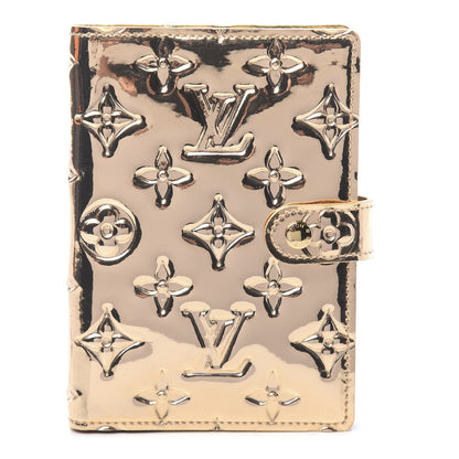 Louis Vuitton Monogram Miroir Small Ring Agenda Gold 1 of 7