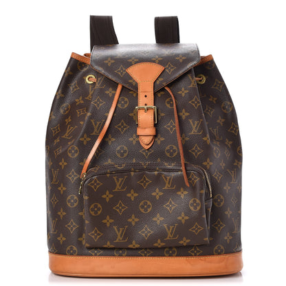 Louis Vuitton Monogram Montsouris GM Backpack 1 of 8