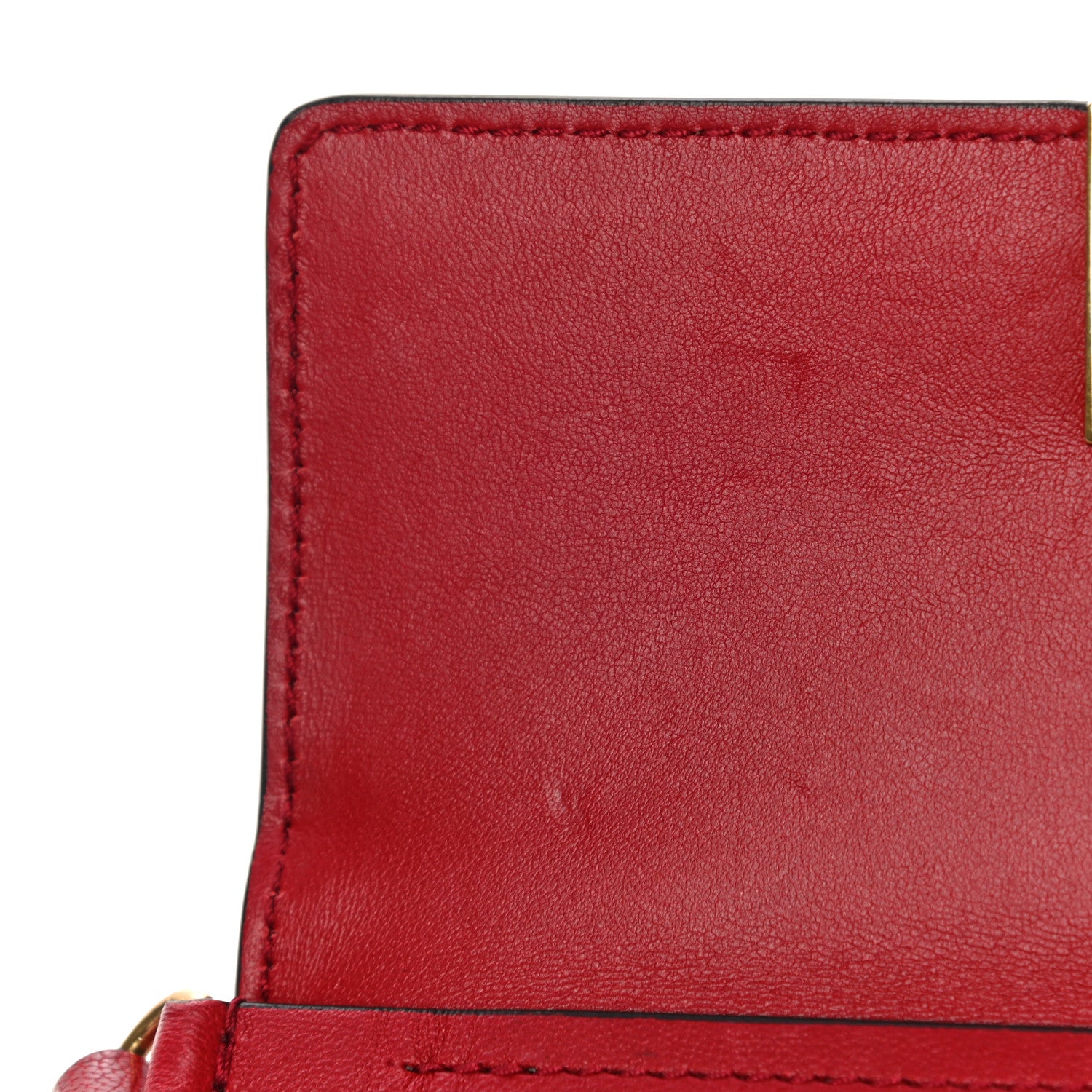 Givenchy Goatskin Quilted GV3 Mini Pocket Convertible Bag Vermillon 12 of 14