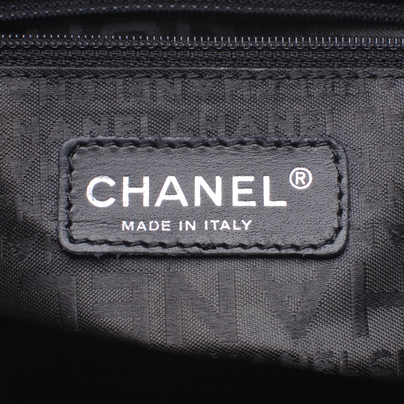 Chanel Caviar Square Stitched Large Tote Black 6 of 7