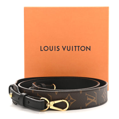 Louis Vuitton Monogram Bandouliere Shoulder Strap XL Black 6 of 6
