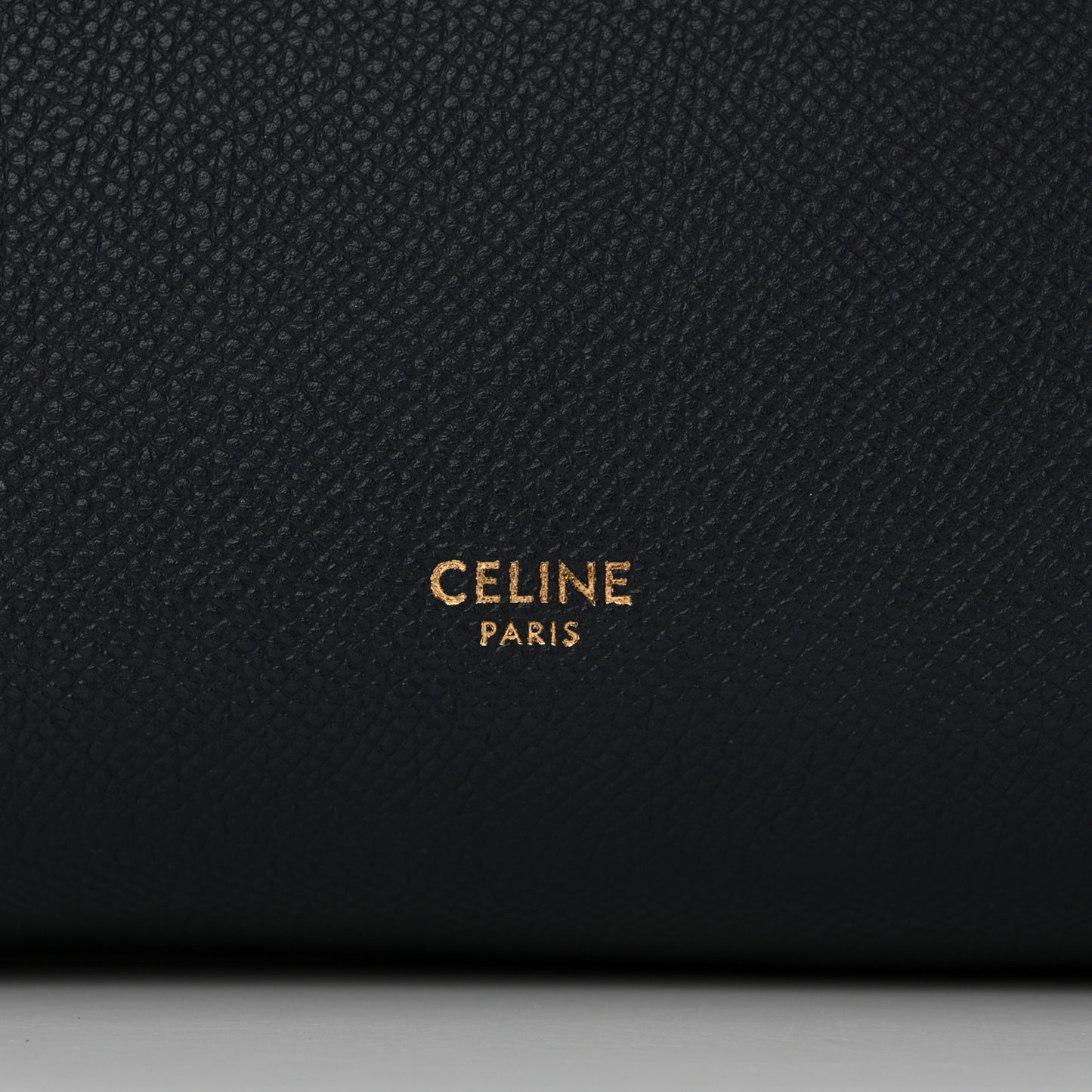 Grained Calfskin Micro Belt Bag Navy Blue