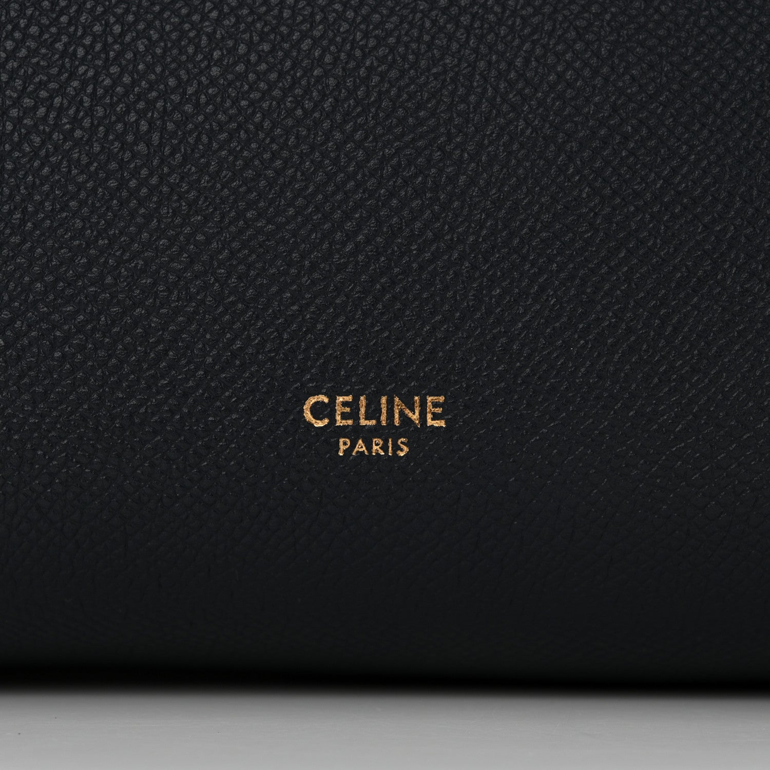 Celine Grained Calfskin Micro Belt Bag Navy Blue 7 of 13